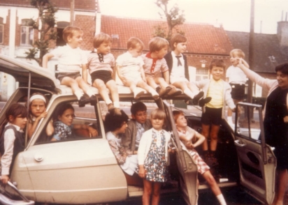 L'association SOS Villages d'Enfants en 1956 à Busigny.
